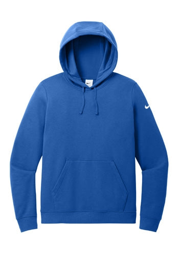 Nike - Women's Club Fleece Sleeve Swoosh Pullover Hoodie. NKFD9889
