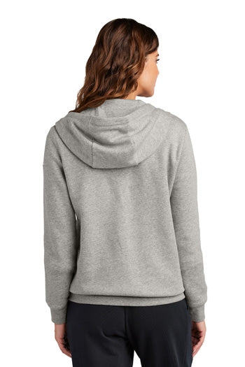 Nike - Women's Club Fleece Sleeve Swoosh Full-Zip Hoodie. NKFD9890