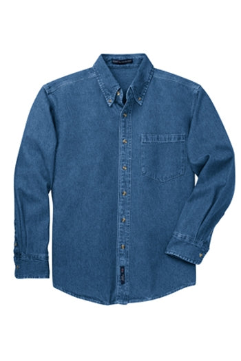 Port Authority - Heavyweight Denim Shirt. S100