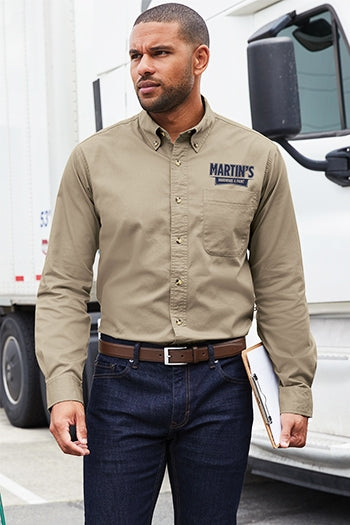 Port Authority - Long Sleeve Twill Shirt. S600T