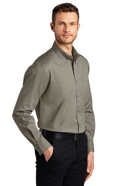 Port Authority - Long Sleeve Twill Shirt. S600T