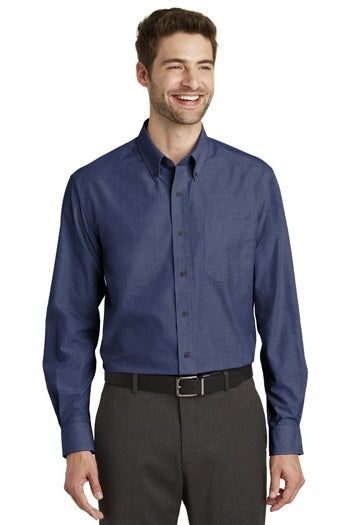 Port Authority - Crosshatch Easy Care Shirt. S640