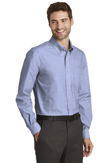 Port Authority - Crosshatch Easy Care Shirt. S640