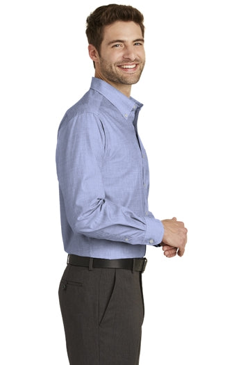 Port Authority - Crosshatch Easy Care Shirt. S640