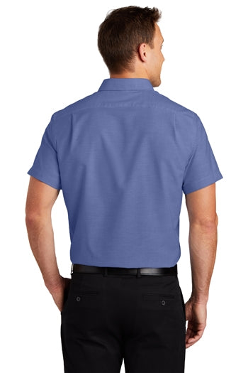 Port Authority - Short Sleeve SuperPro™ Oxford Shirt. S659