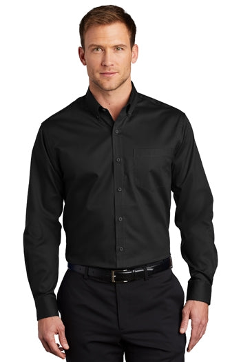 Port Authority - SuperPro™ Twill Shirt. S663
