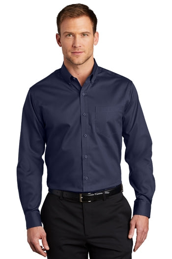 Port Authority - SuperPro™ Twill Shirt. S663