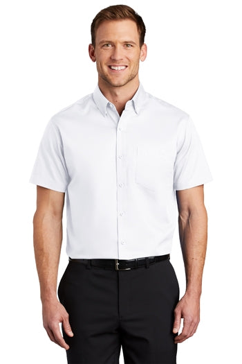 Port Authority - Short Sleeve SuperPro™ Twill Shirt. S664