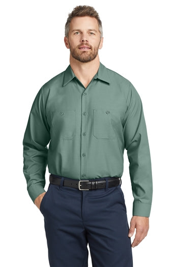 Red Kap - Long Sleeve Industrial Work Shirt. SP14