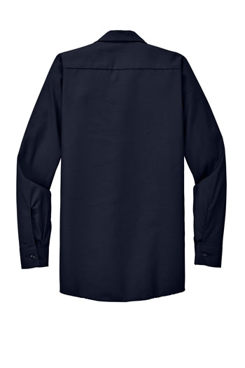 Red Kap - Long Size, Long Sleeve Industrial Work Shirt. SP14LONG
