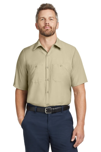 Red Kap - Short Sleeve Industrial Work Shirt. SP24