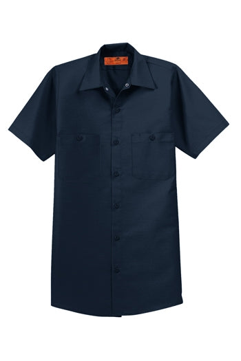 Red Kap - Short Sleeve Industrial Work Shirt. SP24