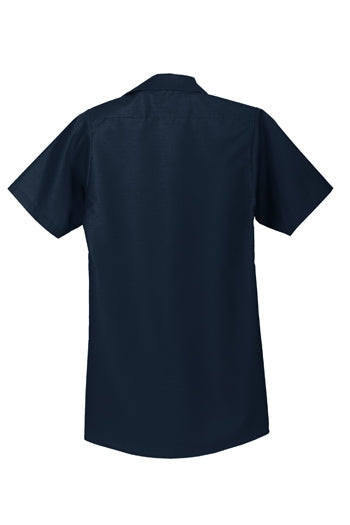 Red Kap - Long Size, Short Sleeve Industrial Work Shirt. SP24LONG