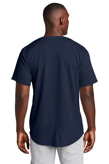 Sport-Tek® PosiCharge™ Tough Mesh Full-Button Jersey. ST220
