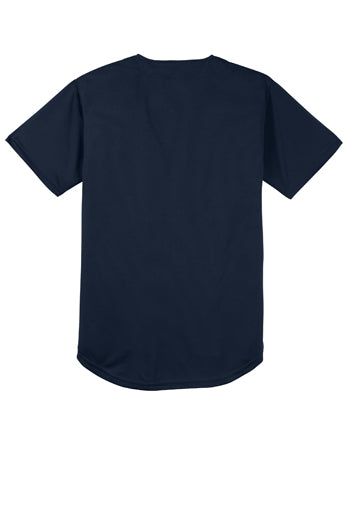 Sport-Tek® PosiCharge™ Tough Mesh Full-Button Jersey. ST220