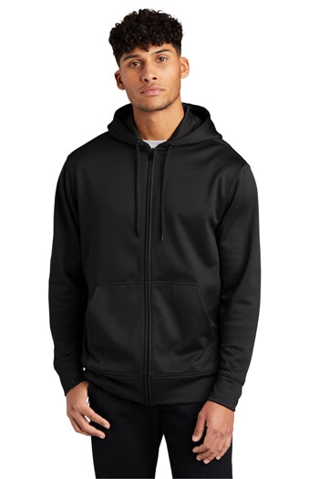 Sport-Tek - Sport-Wick® Fleece Full-Zip Hooded Jacket. ST238