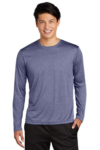 Sport-Tek® - Long Sleeve Heather Contender™ Tee. ST360LS