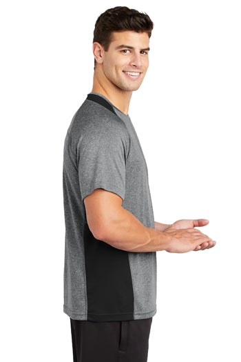 Sport-Tek - Heather Colorblock Contender™ Tee. ST361