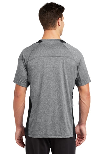 Sport-Tek - Heather Colorblock Contender™ Tee. ST361