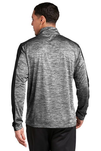 Sport-Tek - PosiCharge® Electric Heather Colorblock 1/4-Zip Pullover. ST397