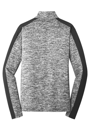 Sport-Tek - PosiCharge® Electric Heather Colorblock 1/4-Zip Pullover. ST397