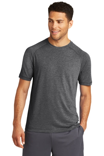 Sport-Tek - PosiCharge® Tri-Blend Wicking Raglan Tee. ST400