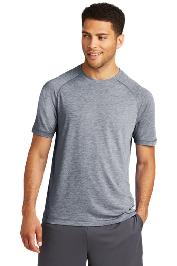 Sport-Tek - PosiCharge® Tri-Blend Wicking Raglan Tee. ST400