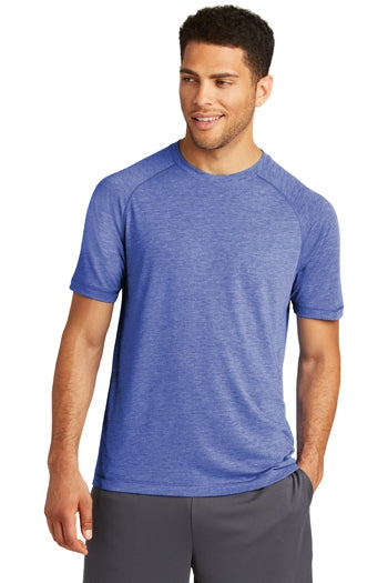 Sport-Tek - PosiCharge® Tri-Blend Wicking Raglan Tee. ST400