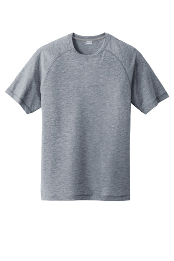 Sport-Tek - PosiCharge® Tri-Blend Wicking Raglan Tee. ST400