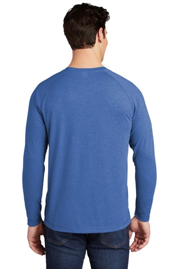 Sport-Tek® - PosiCharge ® Long Sleeve Tri-Blend Wicking Raglan Tee. ST400LS