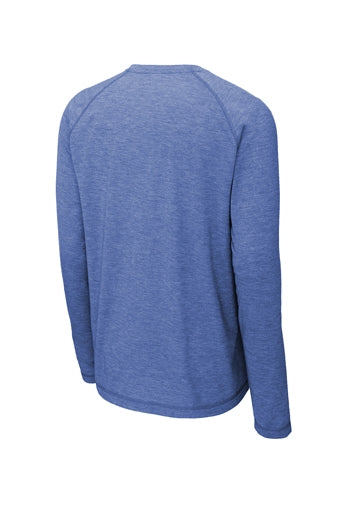 Sport-Tek® - PosiCharge ® Long Sleeve Tri-Blend Wicking Raglan Tee. ST400LS