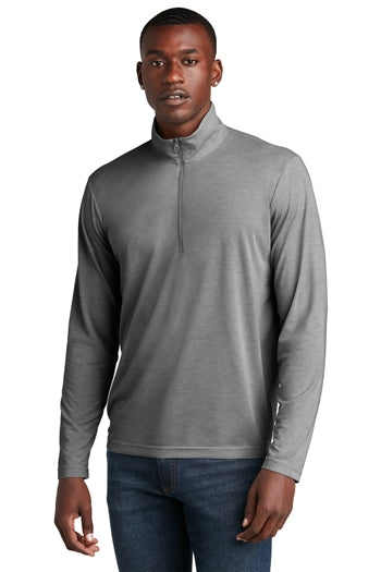Sport-Tek - PosiCharge ® Tri-Blend Wicking 1/4-Zip Pullover. ST407
