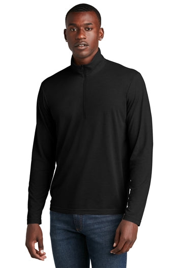 Sport-Tek - PosiCharge ® Tri-Blend Wicking 1/4-Zip Pullover. ST407