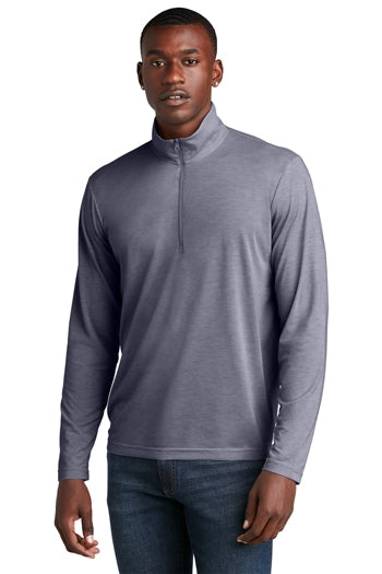 Sport-Tek - PosiCharge ® Tri-Blend Wicking 1/4-Zip Pullover. ST407