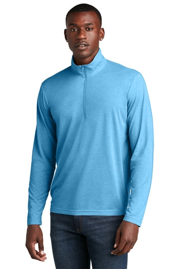 Sport-Tek - PosiCharge ® Tri-Blend Wicking 1/4-Zip Pullover. ST407