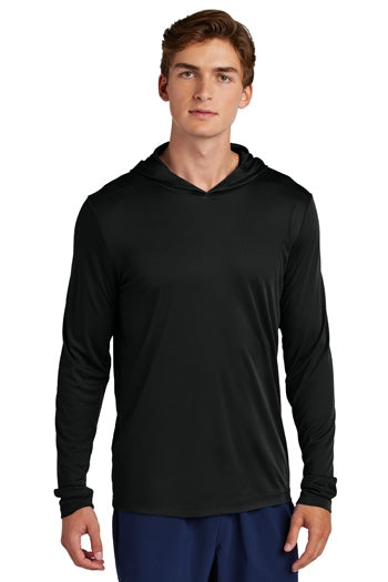 Sport-Tek® - Posi-UV® Pro Long Sleeve Hoodie. ST420LSH