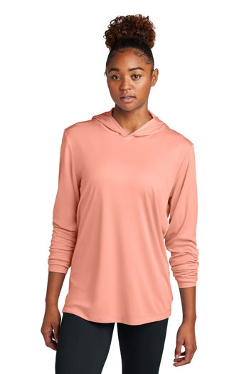 Sport-Tek® - Posi-UV® Pro Long Sleeve Hoodie. ST420LSH