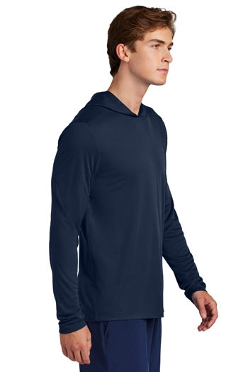 Sport-Tek® - Posi-UV® Pro Long Sleeve Hoodie. ST420LSH