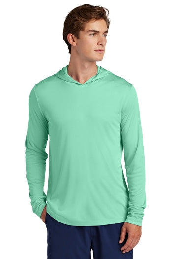 Sport-Tek® - Posi-UV® Pro Long Sleeve Hoodie. ST420LSH