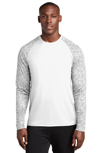 Sport-Tek® -  Long Sleeve Digi Camo Tee. ST460LS