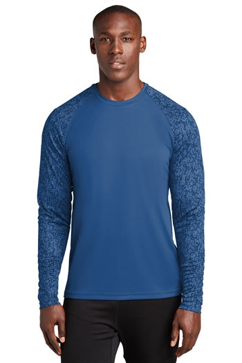 Sport-Tek® -  Long Sleeve Digi Camo Tee. ST460LS