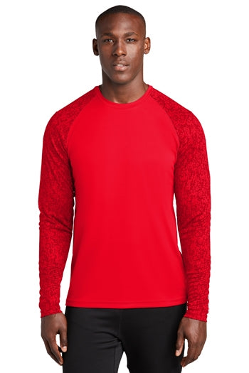 Sport-Tek® -  Long Sleeve Digi Camo Tee. ST460LS