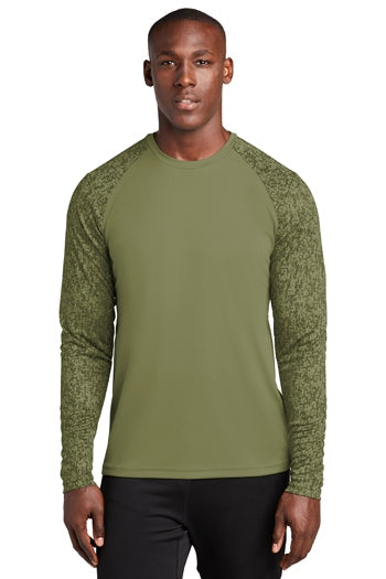 Sport-Tek® -  Long Sleeve Digi Camo Tee. ST460LS