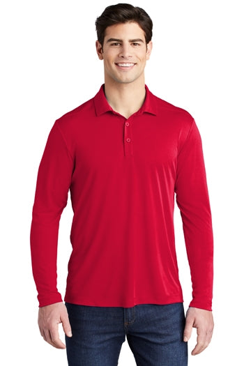 Sport-Tek - Posi-UV™ Pro Long Sleeve Polo. ST520LS