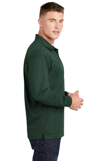 Sport-Tek - Long Sleeve Micropique Sport-Wick Polo. ST657