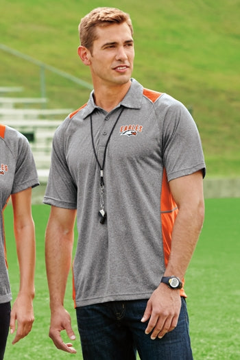 Sport-Tek - Heather Colorblock Contender™ Polo. ST665