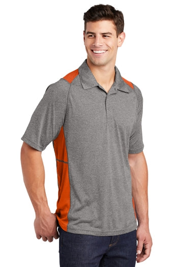 Sport-Tek - Heather Colorblock Contender™ Polo. ST665