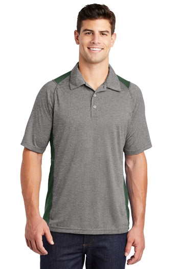 Sport-Tek - Heather Colorblock Contender™ Polo. ST665