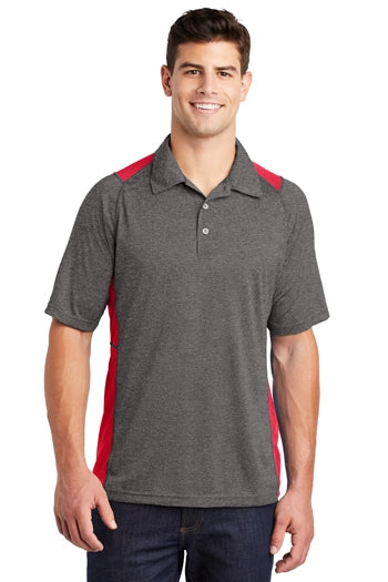 Sport-Tek - Heather Colorblock Contender™ Polo. ST665