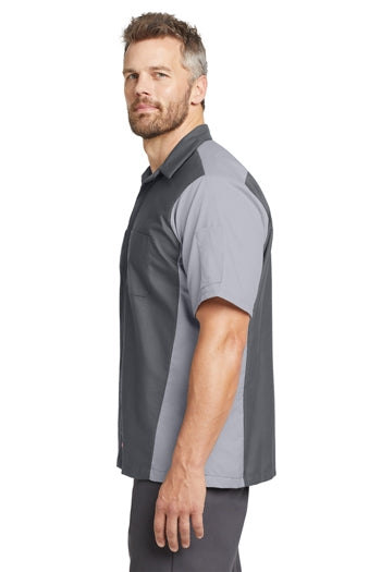 Red Kap - Short Sleeve Ripstop Crew Shirt. SY20